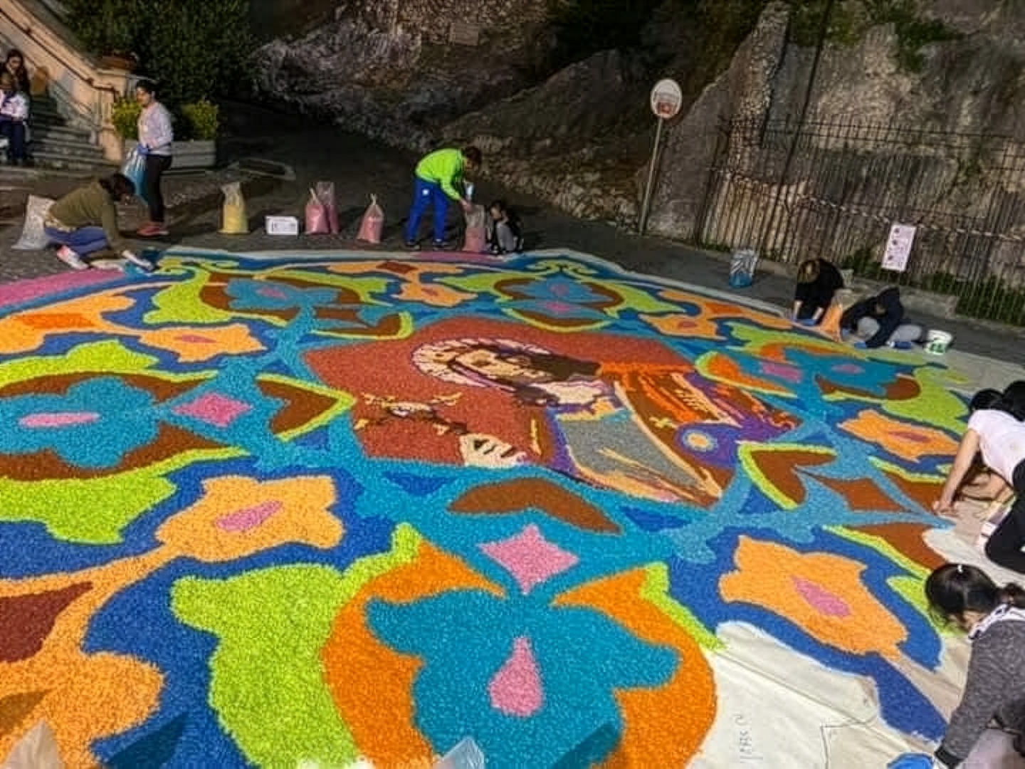Palestrina’s Flower Carpets
